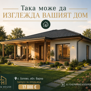 🌿 ПАРЦЕЛ ЗА ПРОДАЖБА В С. БОТЕВО, ОБЛ. ВАРНА 🌿